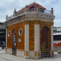 Historic restroom in Florianopolis